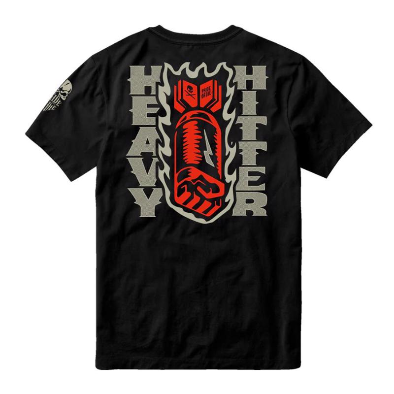 PRiDEorDiE heavy hitter T-Shirt -black